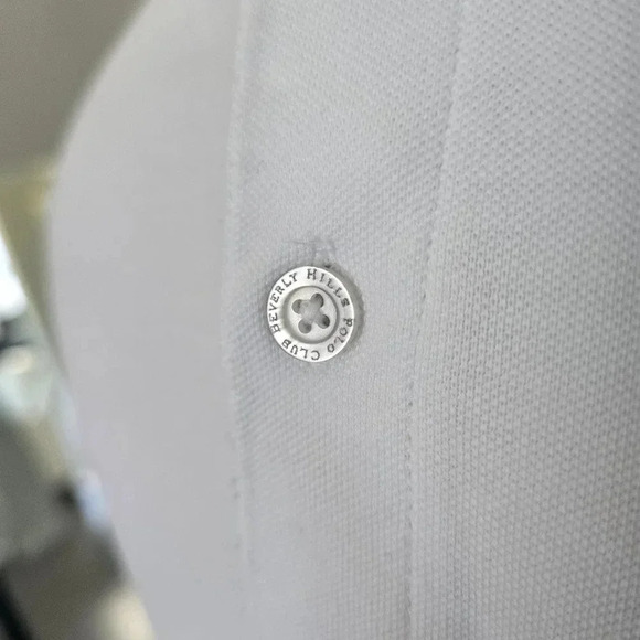 White Classic Beverly Hills Polo Club Sport 1982 Logo in Extra Large - Picture 3 of 6